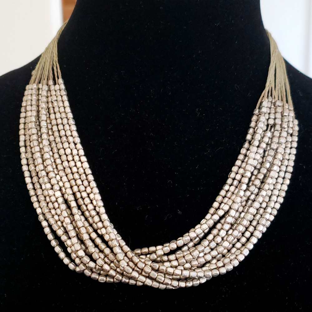 Roost Gold tone Multistrand Necklace